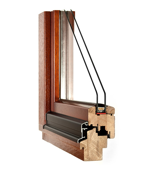okno drewniane pro eco 68